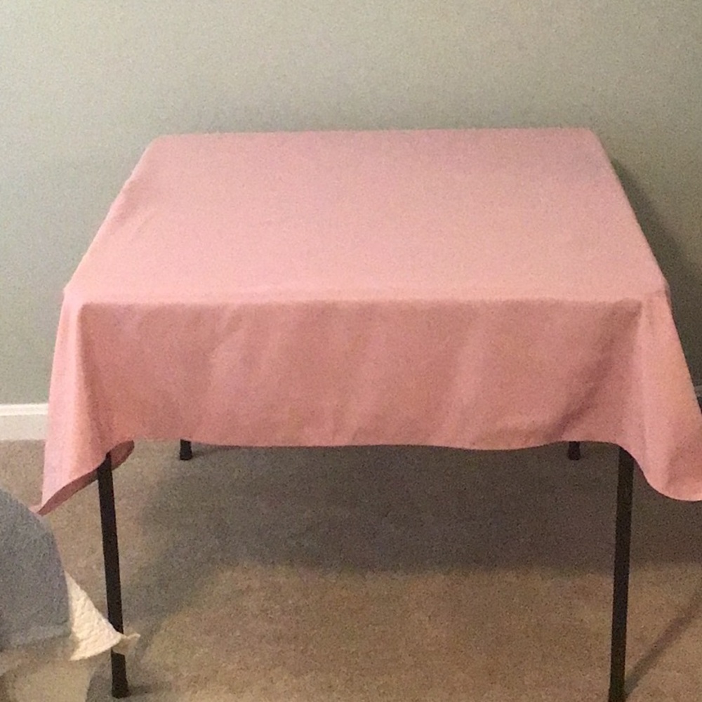 Dusty Rose Tablecloth
